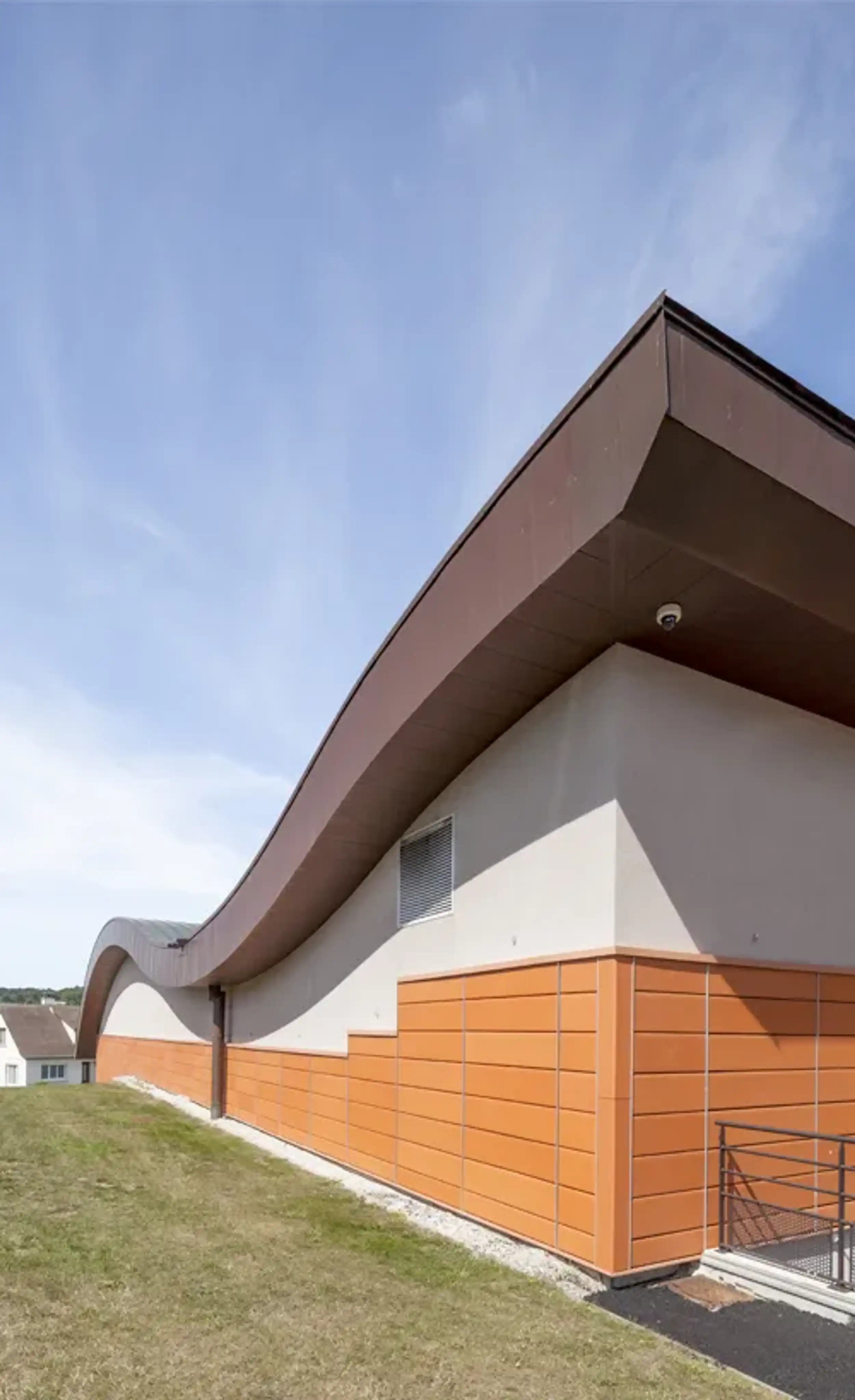 perspective extérieure Halle des Sports Michel Comont